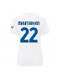 Inter Milan Henrikh Mkhitaryan #22 Auswärtstrikot für Frauen 2023-24 Kurzarm